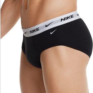 Black Cotton Nike Briefs